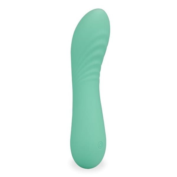 Vibromassager för G-punkt i extra mjukt silikon Velvia - Pistachio