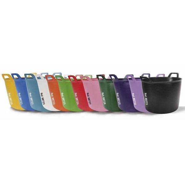Plastikspann - RUBI - LIGHTBUCK - 40L - Förstärkta handtag - Pistage