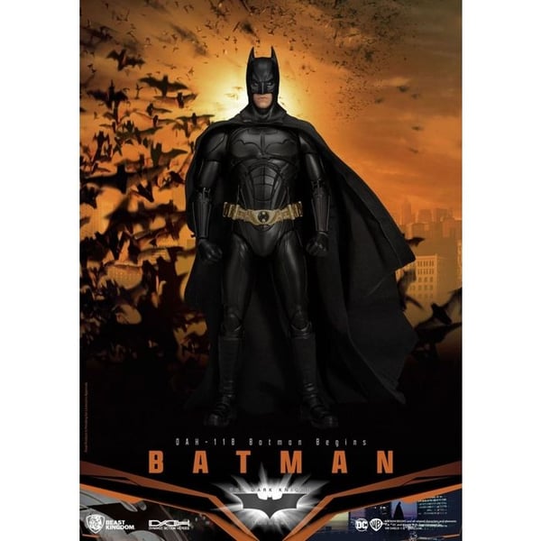 Beast Kingdom Toys - DC Comics - Figurfigur Dynamiska Actionhjältar 1/9 Batman (Batman Begins) 21 cm