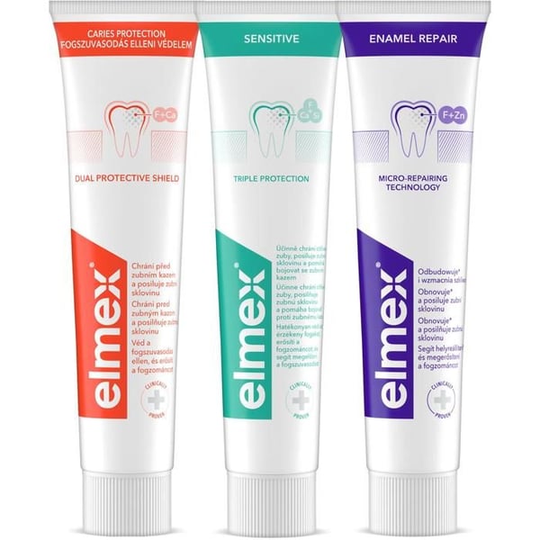 ELMEX Mix Förpackning 3× 75 ml