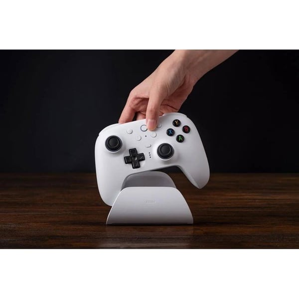 8BitDo Ultimate 2 Trådlös 2.4G - PC Windows / Android - Vit Edition