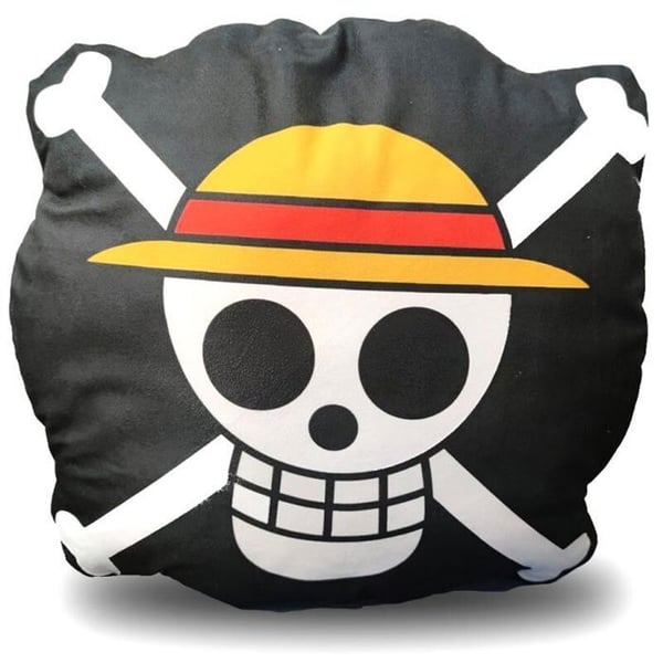 Kudde - EDUCA BORRAS - One Piece 3D - Svart - Syntetisk - Inomhus
