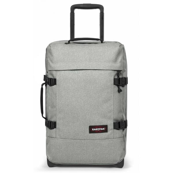 Åkpåse - Eastpak - Tranverz S - Grå - Dubbelfack - TSA hänglås - Vagn