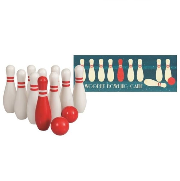 Egmont Toys - Bowlingspel i trä
