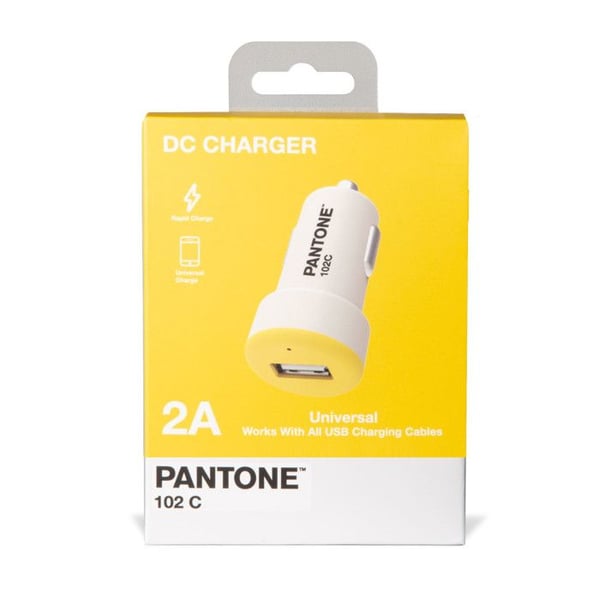 Celly PT-DC1USBY Vit batteriladdare