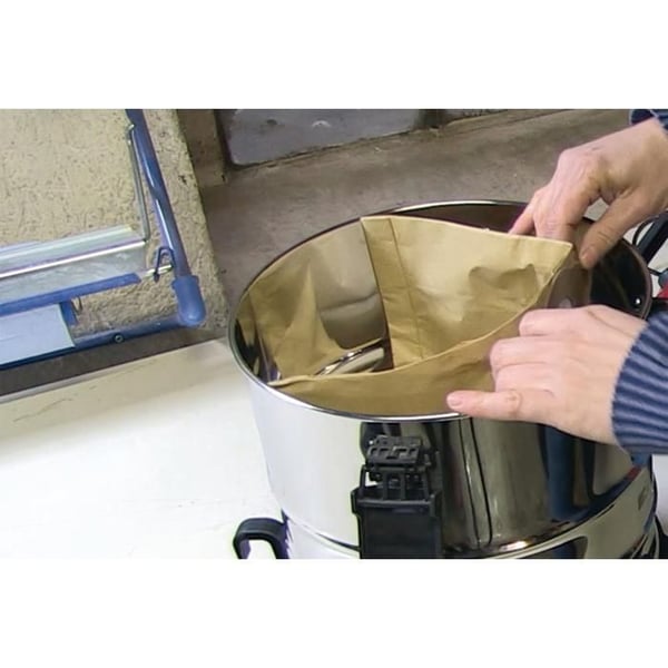 Einhell 5 Reservsäckar för dammsugare 30 liter (kompatibla med vatten- och dammsugare på 30 liter)