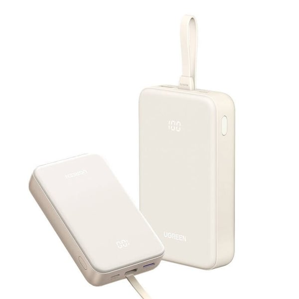 Extern Batteri - UGREEN - Nexode PB505 - 20000 mAh - PD 20W - 2 USB-A, 1 USB-C