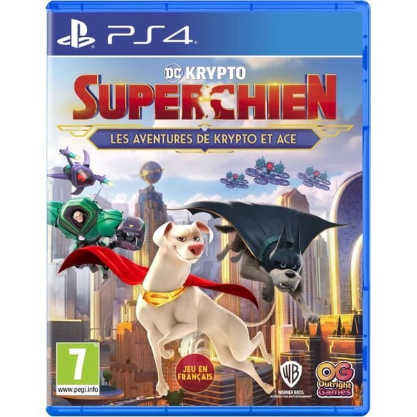 DC Krypto Super-Dog: Adventures of Krypto och Ace PS4-spel