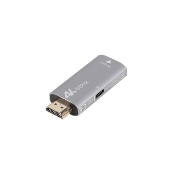 Adapter - Lanberg - HDMI till DisplayPort - 4K - 1 enhet - Hann/hona-kontakt