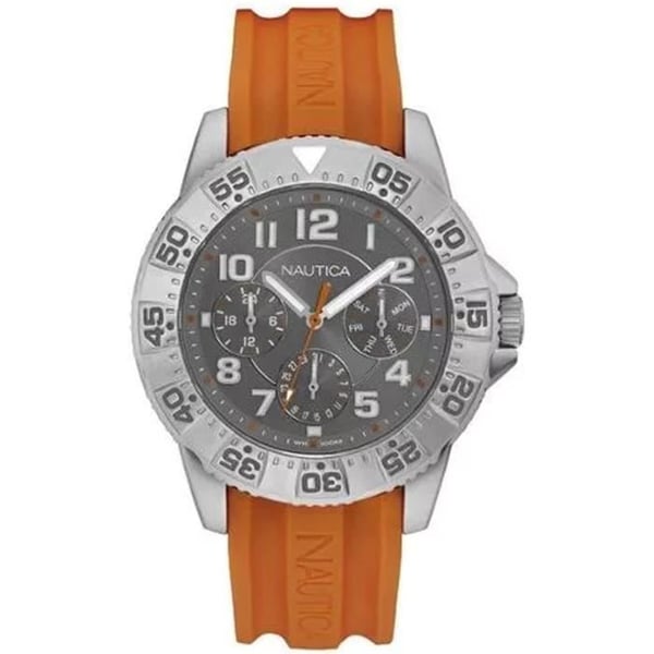 Herrklocka - NAUTICA - NSR 104 MULTI NAD13543G - Kvarts - Analog - Resin