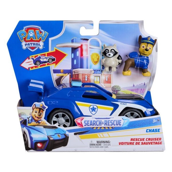 Fordon och figur - Chase - Sök & Räddning - Paw Patrol