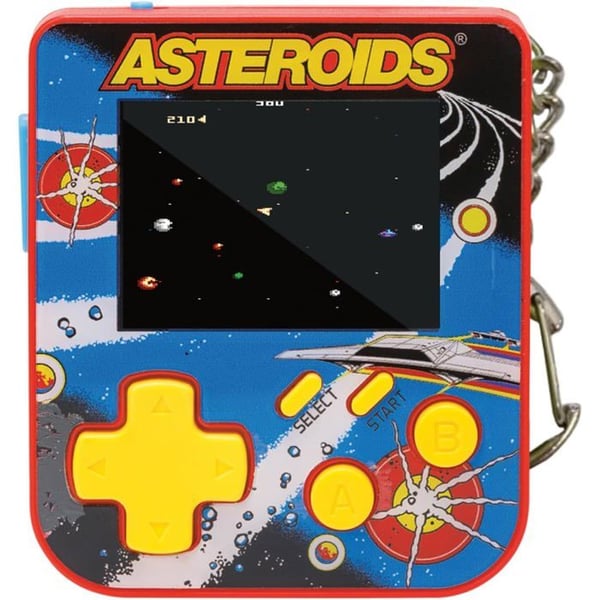 Super Micro Atari Asteroids Nyckelring Gamer