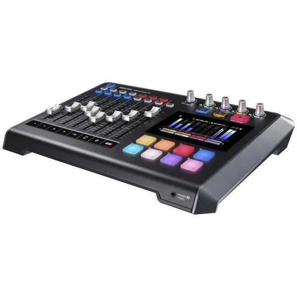 Mixerkonsol - TASCAM - MIXCAST 4 - 4 Mikrofonsinputs - Multitrack Optagelse - Bluetooth