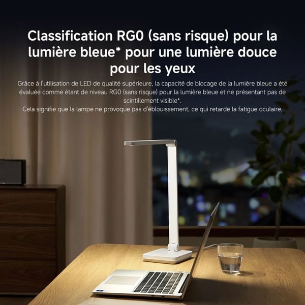 Skrivbordslampa - XIAOMI - Desk Lamp Lite EU - LED-belysning - Modern design - 5000h livslängd