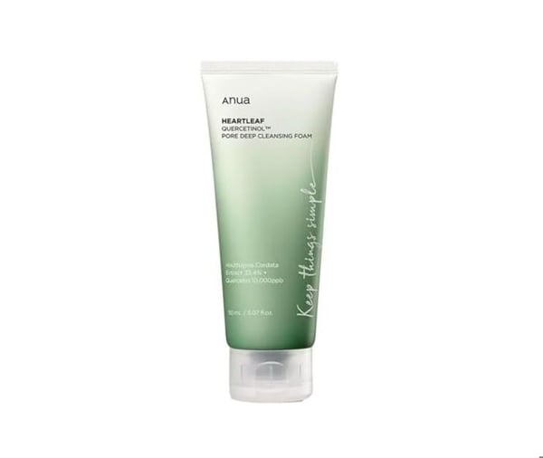 Rengöringsmousse - ANUA - Heartleaf Quercetinol - 150 ml - Renar porerna - Tar bort orenheter