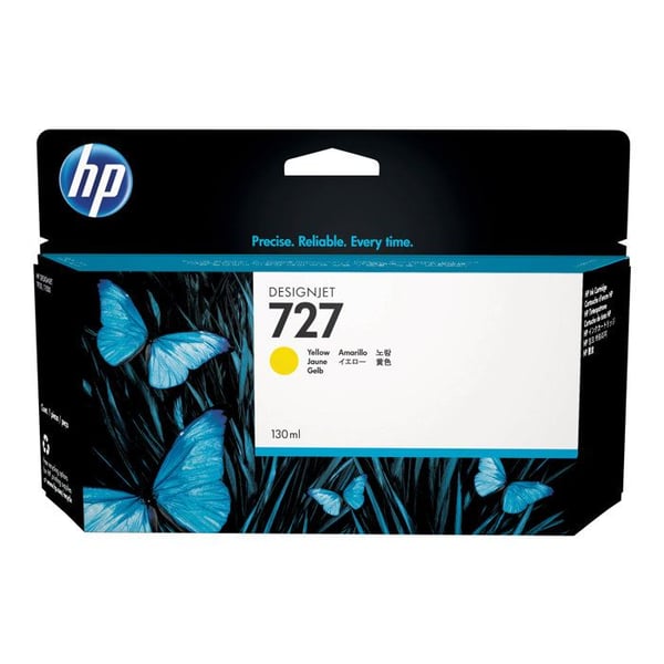 HP 727 bläckpatron - Gul - Standardkapacitet 130ml