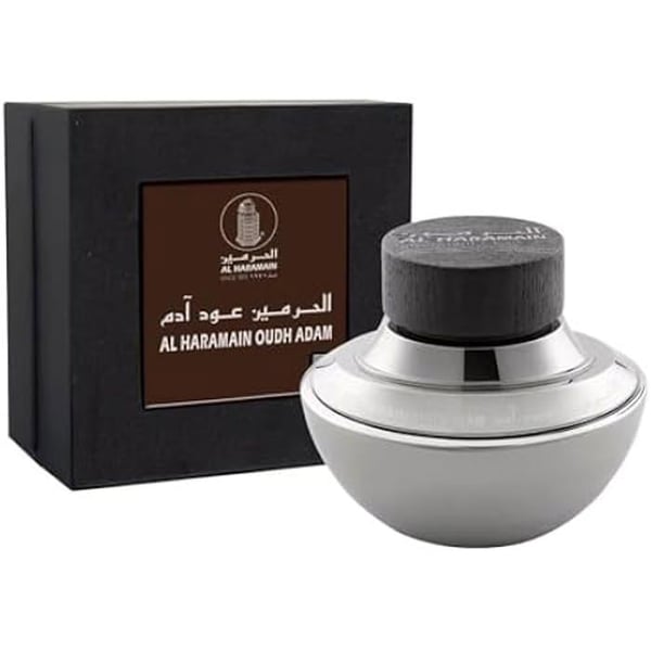 Eau de parfum - AL HARAMAIN - Oudh Adam - 75 ml - Oriental - Amber - Gourmand