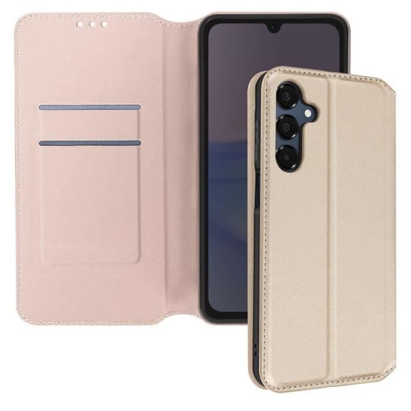 AVIZAR Fodral till Samsung Galaxy A16 - Korthållare och videostöd - Gul
