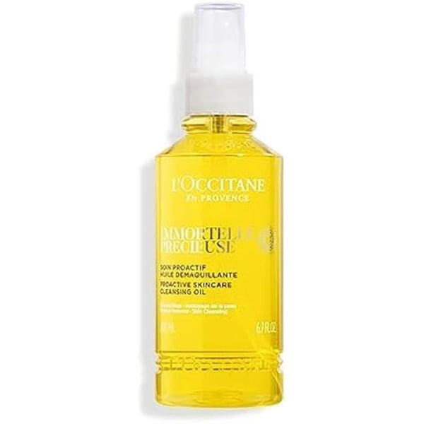 Makeup remover oil - L'OCCITANE - Immortelle Précieuse - 200 ml - Utan parabener - Alla hudtyper