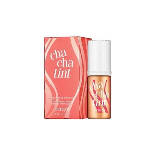 Rouge - BENEFIT - Cha Cha Tint - Färg Mango - 6ml - Långvarig - Motstår Kyssar