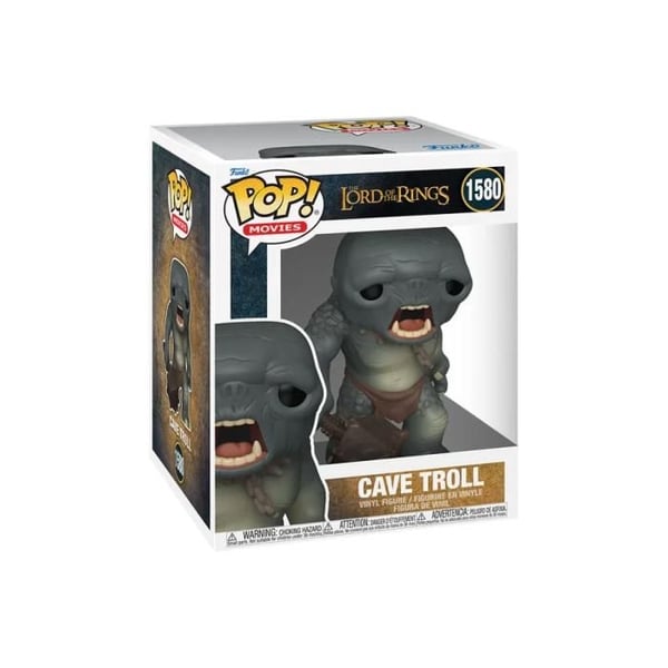 Figur - FUNKO - N° 1580 - Grott troll - Sagan om ringen - 6 tum