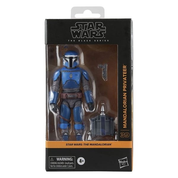 Samlarfigur - STAR WARS - Mandalorian Privateer - 15 cm - Premium Ledda - Inkluderade Tillbehör