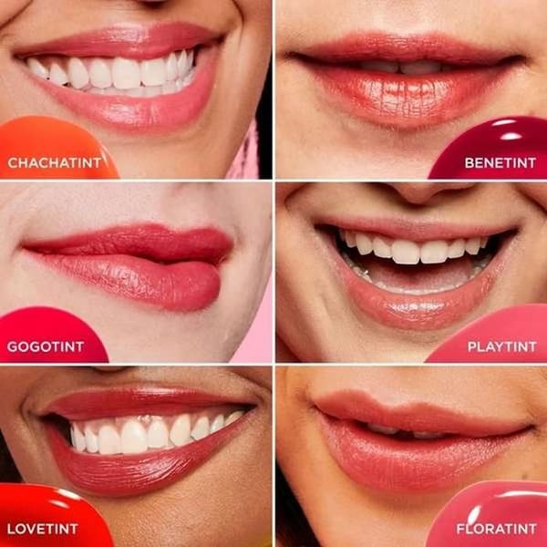 Rouge - BENEFIT - Cha Cha Tint - Färg Mango - 6ml - Långvarig - Motstår Kyssar
