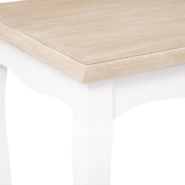 Set med 2 Atmosphera "Chrysta" häckbord - Vit