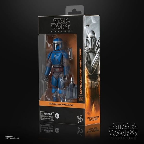 Samlarfigur - STAR WARS - Mandalorian Privateer - 15 cm - Premium Ledda - Inkluderade Tillbehör