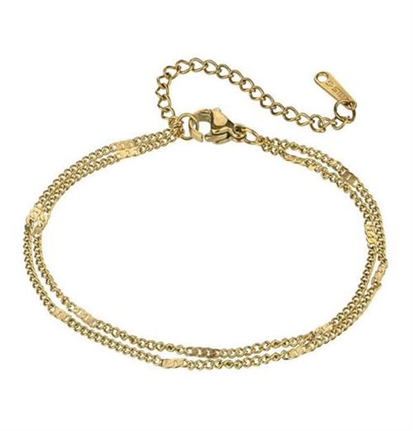 Armband - EMILY WESTWOOD - Maia EWB24026G - Guldpläterad - 15 cm - Förlängning 5 cm