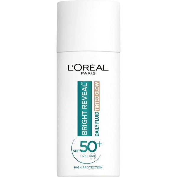 L'ORÉAL PARIS Bright Reveal Anti-UV Fluid med SPF 50 mot bruna fläckar 50 ml