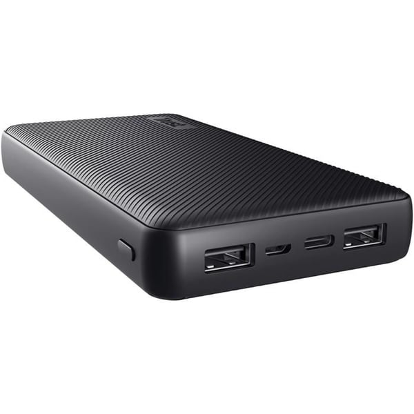 Externt Batteri - Trust - Primo - 20000mAh - USB-C 3A - 3 Ingångar - Svart