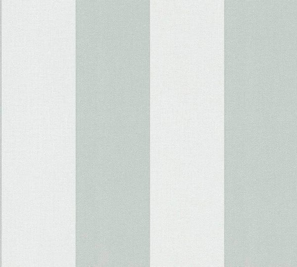 Non-woven tapet 397959 Vit Grå Ränder Vågor A.S. Creation