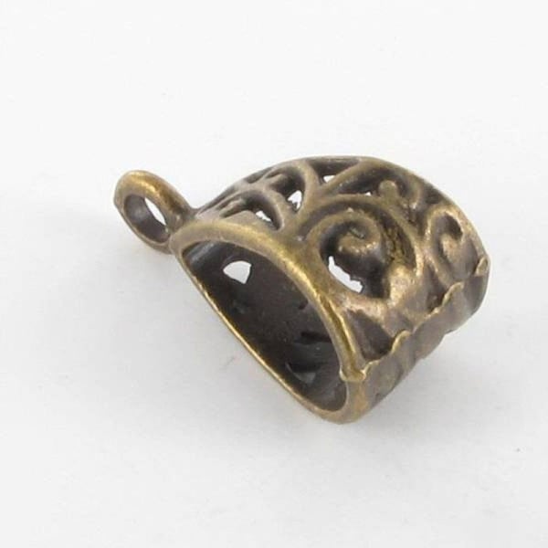 MégaCréa - Filigranörhängesmetall 20mm Brons