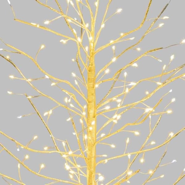 Lysende træ Gren LIND Champagne H90cm 240 Micro-LED Blink Lotti