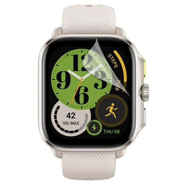 Skärmskydd för Amazfit Cheetah Square [Pack 6] Ultra Tunn Plastfilm Skydd Phonillico®
