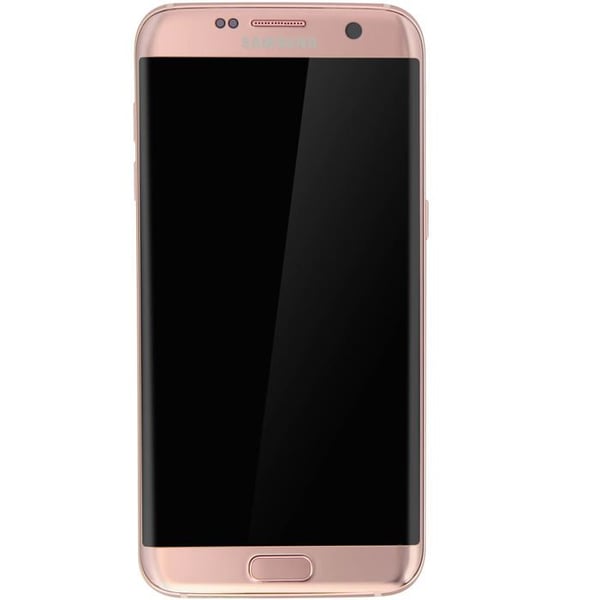 LCD-skärm för Galaxy S7 Edge och Ersättnings-Touchscreen - Rosa