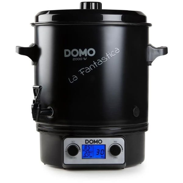 Elvakkok - DOMO - DO42327PC - 2000 W - Timer - Rostfritt stål