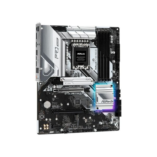Emolevy - ASRock - Z790 PRO RS - Valkoinen - Socket 1700 - 4 muistikohdetta