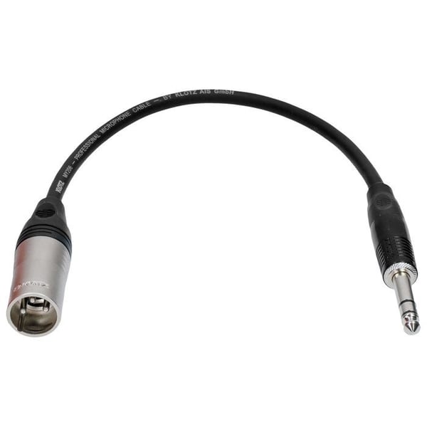 Klotz Patchkabel M1 Pro TRS-hane / XLR-hane, 60cm Patchkabel