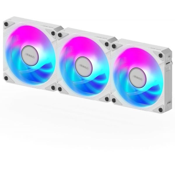 Kylning - ventilation - vattenkylning Gigabyte Fläkt AORUS EZ CHAIN 120 ICE 120 x 120 x 25 mm (3-pack)