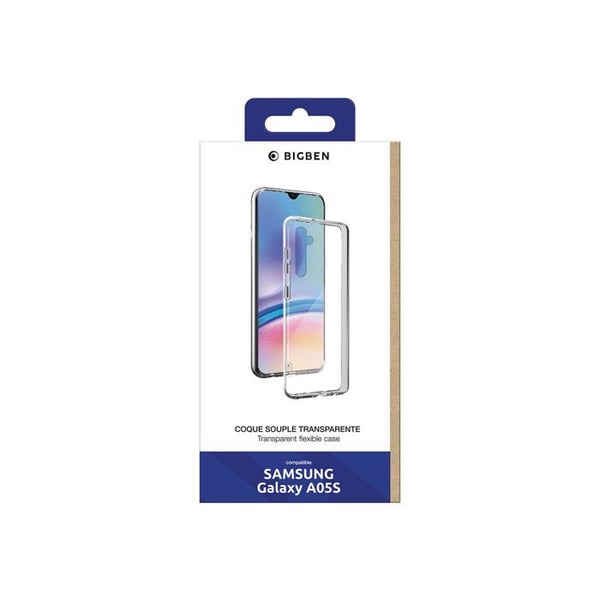Skyddshölje - BIGBEN - Galaxy A05s - Mjuk - Anti-gulning - Transparent