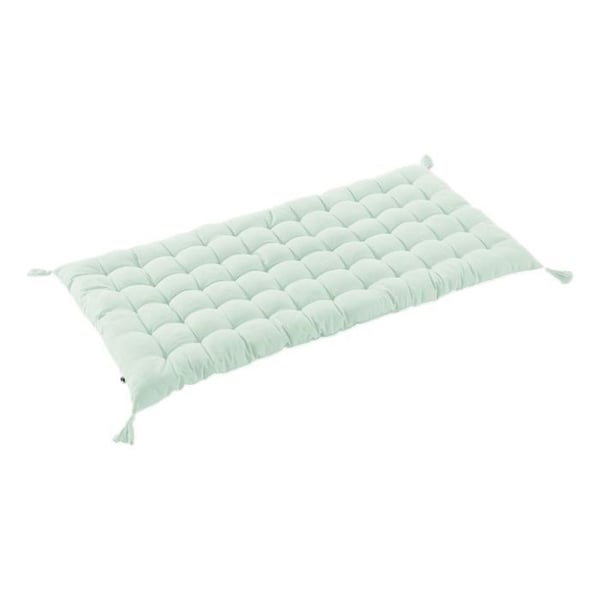 Solkudde med vattenavvisande pompom - UV-skyddande Utomhus "Kala" i Bomull 60 x 120 cm l'Effet Papillon