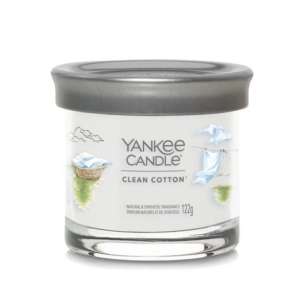Signatur frisk bomuldslys i en lille kop - Yankee Candle