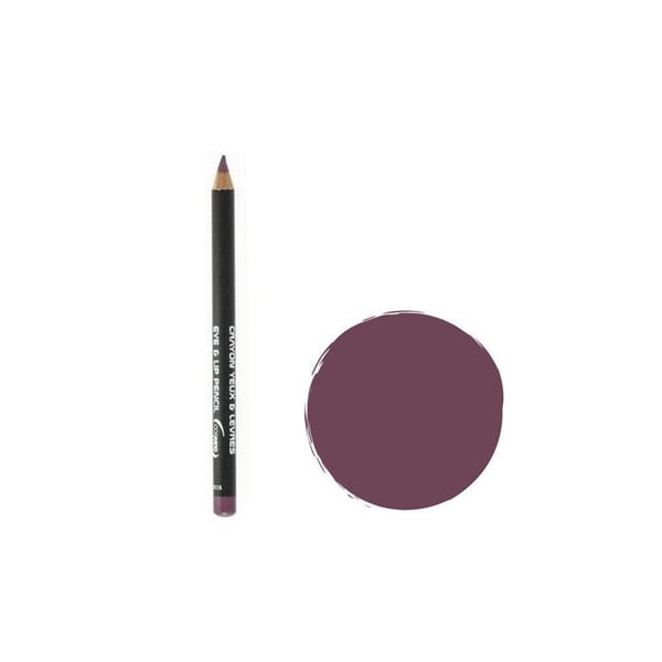 Crayon för ögon och läppar - COSMOD - 18 Aubergine - Ultimat precision - Långvarig - Intensiv färg