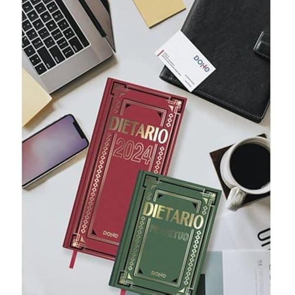 2019 Agenda - DOHE - Modell 11151 - 15 x 31 cm - Kartong - Entelado