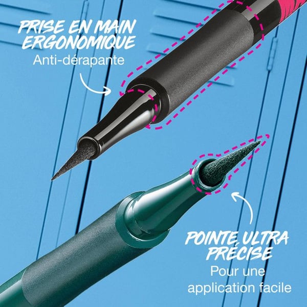 Eyeliner - Maybelline - Hyper Precise All Day Liner - 701 Matte Onyx - 1ml - 24h Precision
