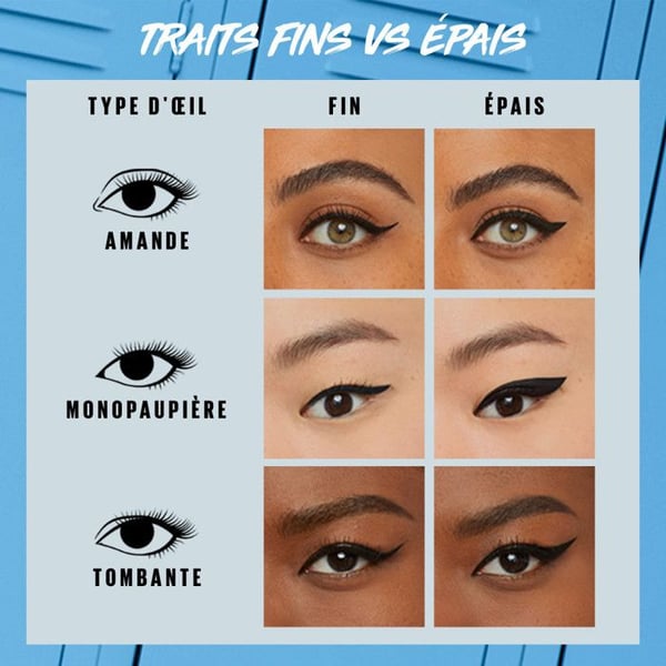 Eyeliner - Maybelline - Hyper Precise All Day Liner - 701 Matte Onyx - 1ml - 24h Precision