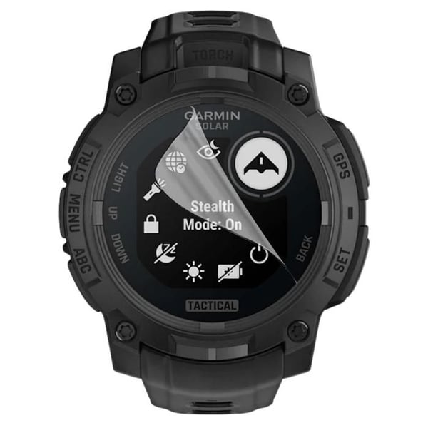 Skyddsskärm för Garmin Instinct 3 - 45mm [Pack 6] Ultra Tunnt Motståndskraftigt Plastskydd Phonillico®