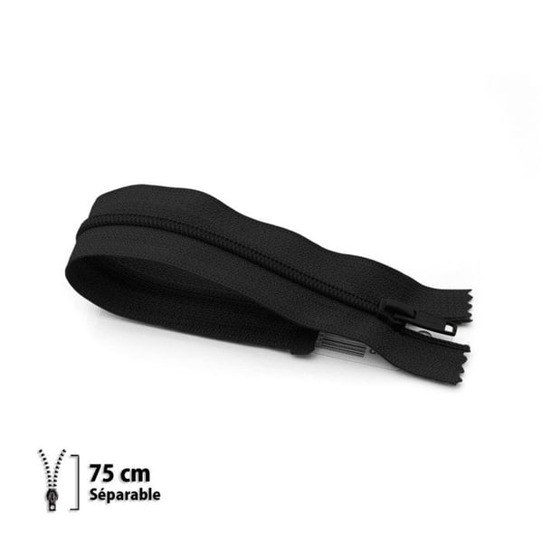 Dragkedja Z52 - Prestil 150 Separbar 6mm - 75 cm